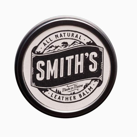 Smith’s leather conditioning balm made from all natural ingredients